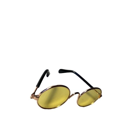 Sunglasses For Cats & Small Pets - Brand New Yellow - Picture 3 of 5